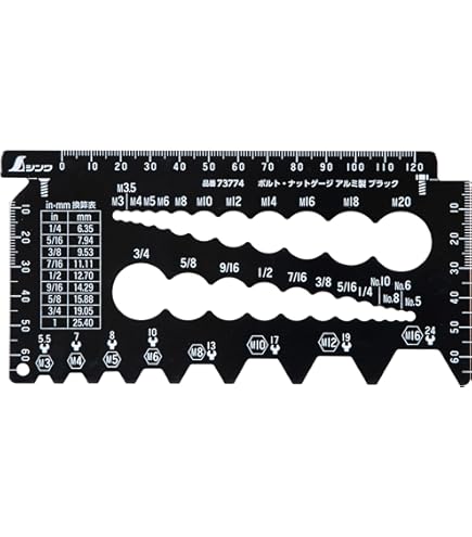 Amazon.co.jp: シンワ測定 ピッチゲージ インチ A-2 73794: 産業・研究
